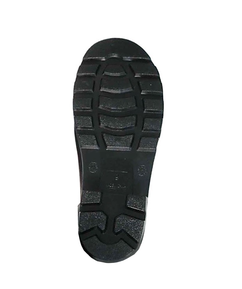Bota de pvc negra con puntera y plantilla de acero modelo HURACÁN ...